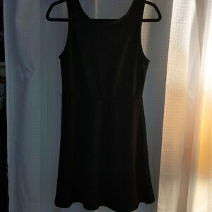 Forever 21 Elegant Black Backless Dress